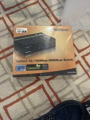 TRENDnet  TE100 (TE100-S16EG) 16-Ports External Switch New In Box 16 Port Switch