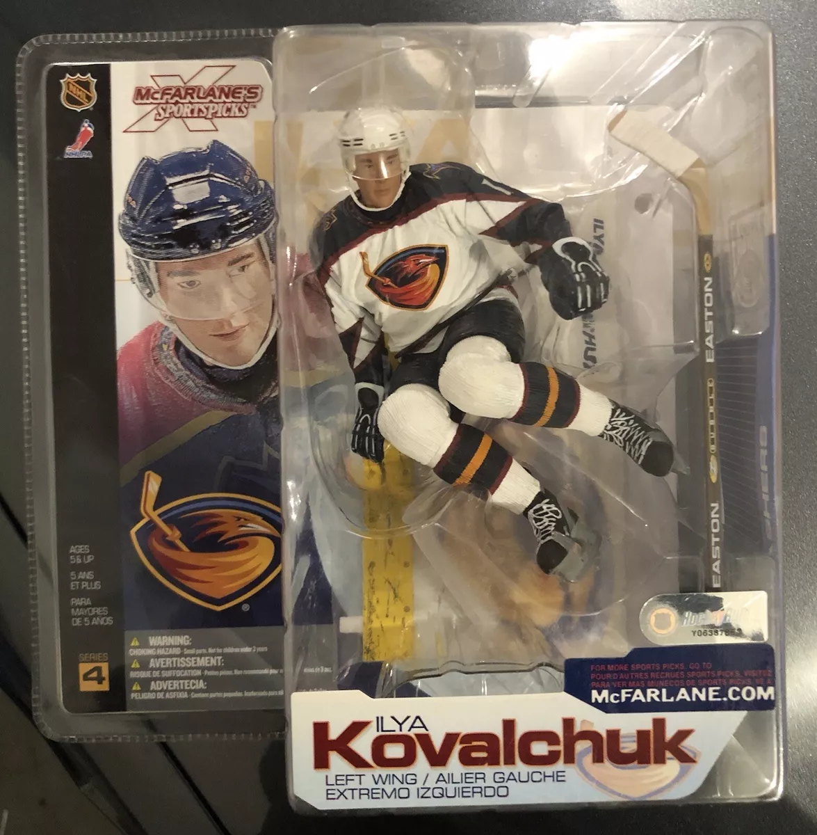 McFarlane NHL Series 4 Atlanta Thrashers Ilya Kovalchuk Figure