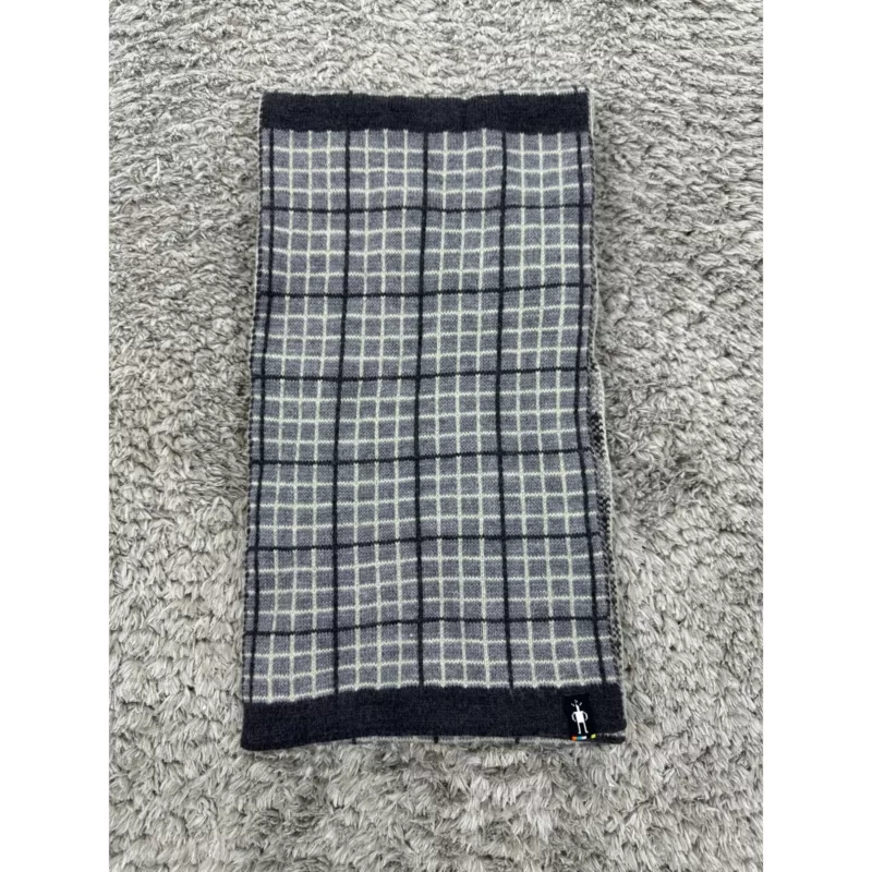 smartwool handknit winter snow ski windowpane plaid 
