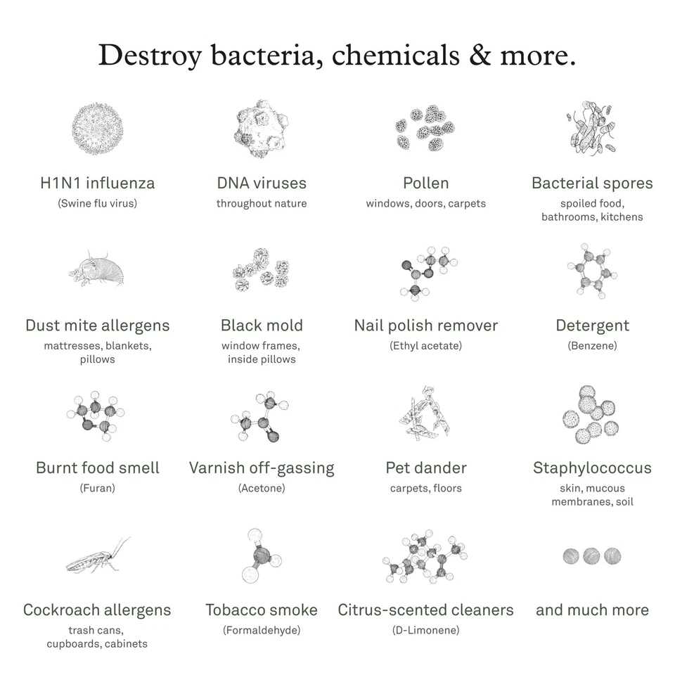Molécula PECO-HEPA Tri-Power Filtro Aire Mini y Aire Mini+ | Purificador de Aire Rep... Foto 3 de 4