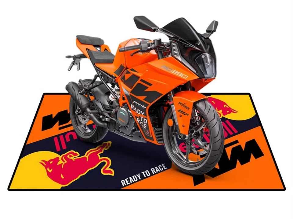 Para Moto Alfombra Moto Estacionamiento Manta Exhibición Manta 100*220CM Foto 3 de 4