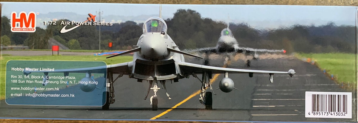 HOBBY MASTER 1:72 scale EUROFIGHTER TYPHOON 
