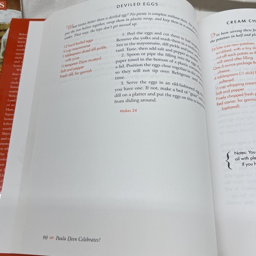 Vintage Cookbook Hardcover Paula Deen Celebrate A Year Of Recipe’s Easter Xmas - 第 7/15 張圖片