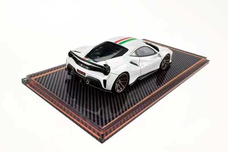 U2 1/64 フェラーリ488ピスタ novitec グレー U2 1:64 488 Pista