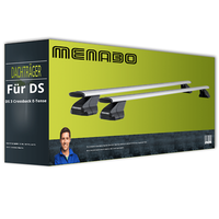 Menabo Omega Plus - DachträGer - Aluminium - FüR DS DS 3 Crossback E-Tense NEU
