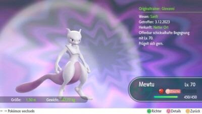  Pokémon Lets Go Pikachu/Evoli Mewtu Giovanni  Event  2019 deutsch  