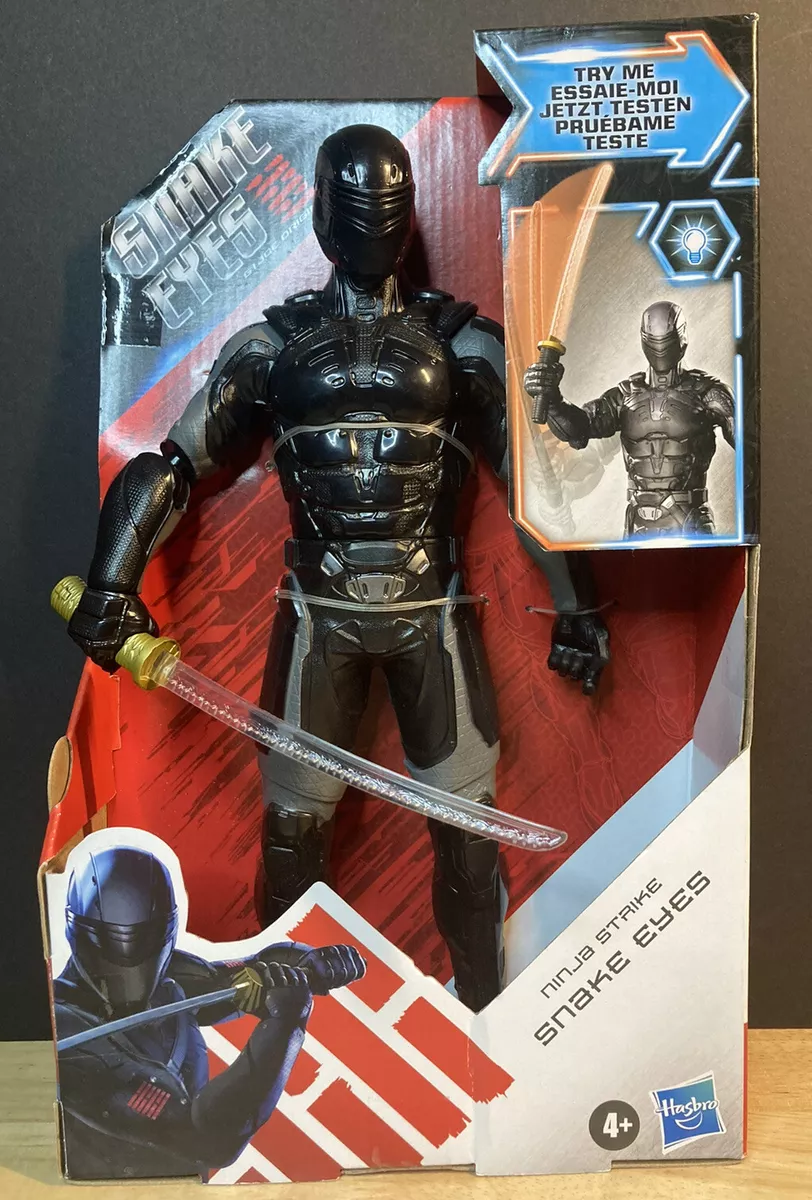 G.I. Joe Origins Ninja Strike Snake Eyes 12-Inch Electronic Figure NEW READ