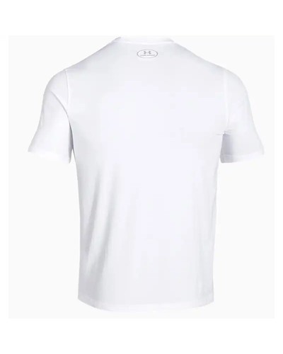 Under Armour Sportstyle Logo T-Shirt short Sleeve Shirt Man,White - Picture 2 of 5