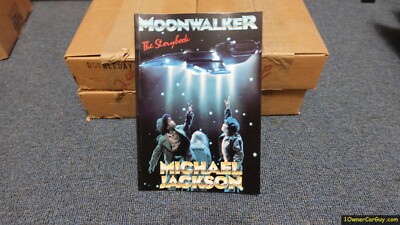 Sealed Lot of 12 Moonwalker Storybook Michael Jackson Book Thriller Bad Pictures
