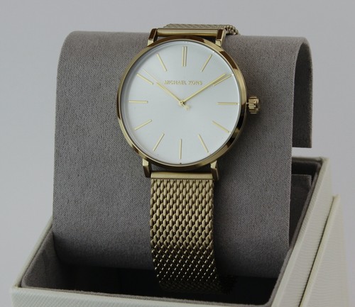 NEW AUTHENTIC MICHAEL KORS AUDEN GOLD 