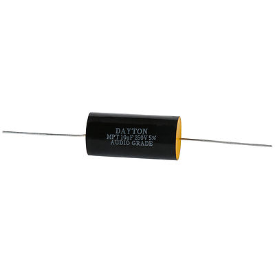 #ad Dayton Audio DMPC 10 10uF 250V Polypropylene Capacitor $3.99
