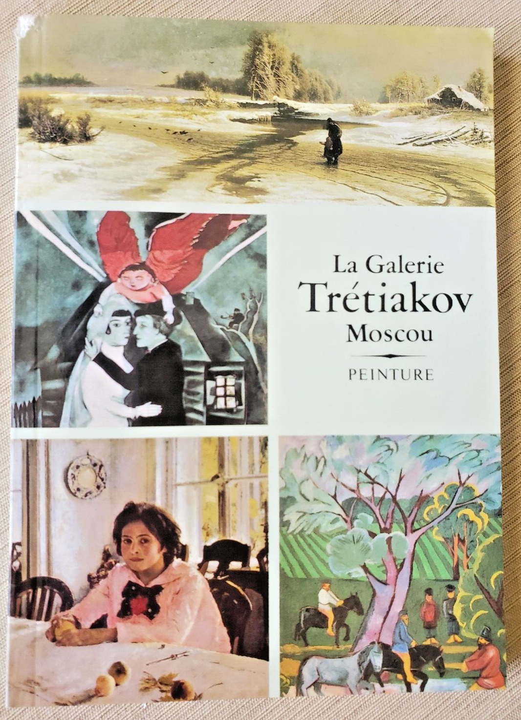 La Galerie Tretiakov / Moscow Tretyakov Gallery Paintings - Book in French