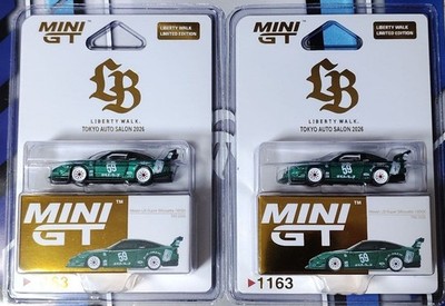 MINI GT LB Super Silhouette Nissan 180SX Green Tokyo Auto Salon