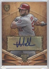 2013 Topps Supreme Retired and Active Auto 36/50 Matt Adams #SA-MAD Auto 0f8