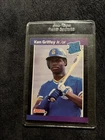 1989 Donruss - Rated Rookie Ken Griffey Jr #33 *Denotes on Back (RC)