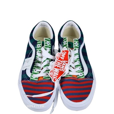 Vans Old Skool Multicolor Striped Shoes Men's 4 Classic Women's 5.5 Skateboard