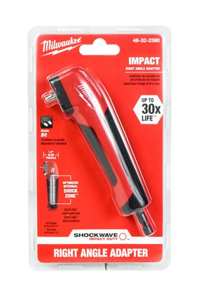 #ad Milwaukee 48 32 2390 Shockwave Right Angle Drill Adapter $27.99