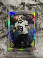 2014 Bowman Chrome Drew Brees Refractor New Orleans Saints HOF 🏆💥