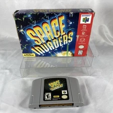 Space Invaders (Nintendo 64, 1999) N64 Authentic Box & Game