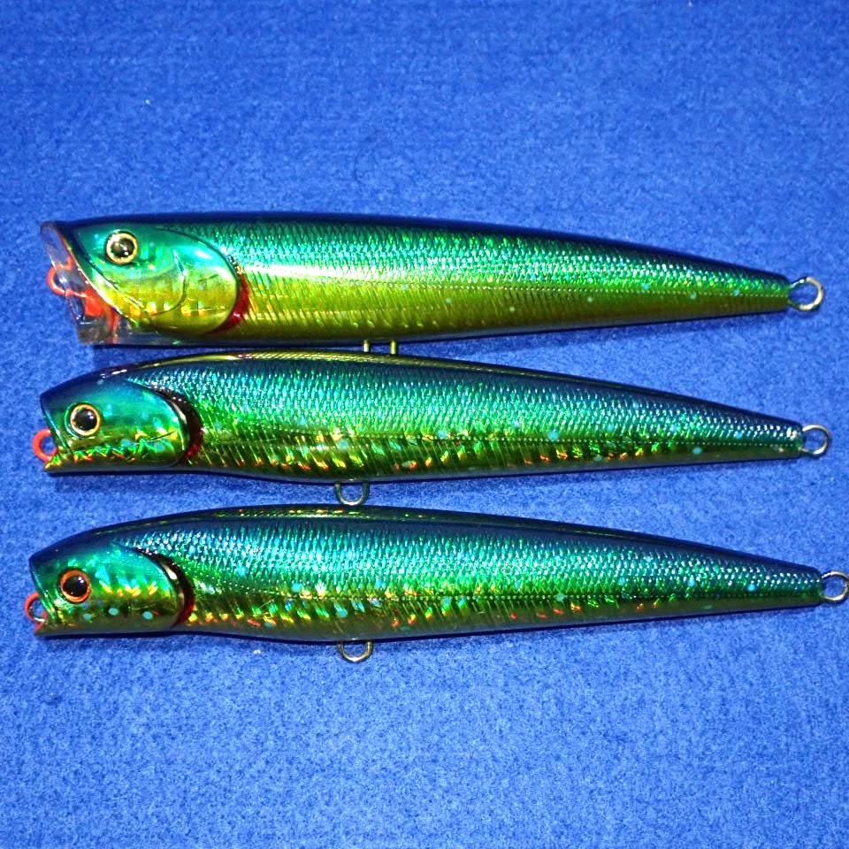JDM Discontinued Lure DAIWA SALTIGA DORADO PENCIL14 SLIDER14 POPPER14 Set of 9 - Image 2 of 4