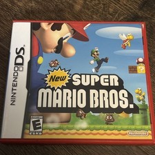 New Super Mario Bros. (2006 Nintendo DS) NO MANUEL TESTED AND WORKING