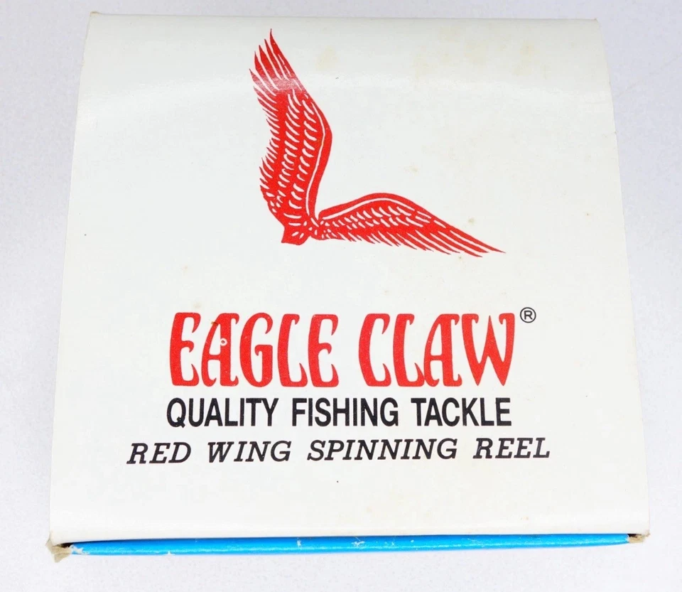 Eagle Claw Red Wing 5520 Spinning Reel – Vintage NIB Old stock with Paperwork - Image 3 of 4