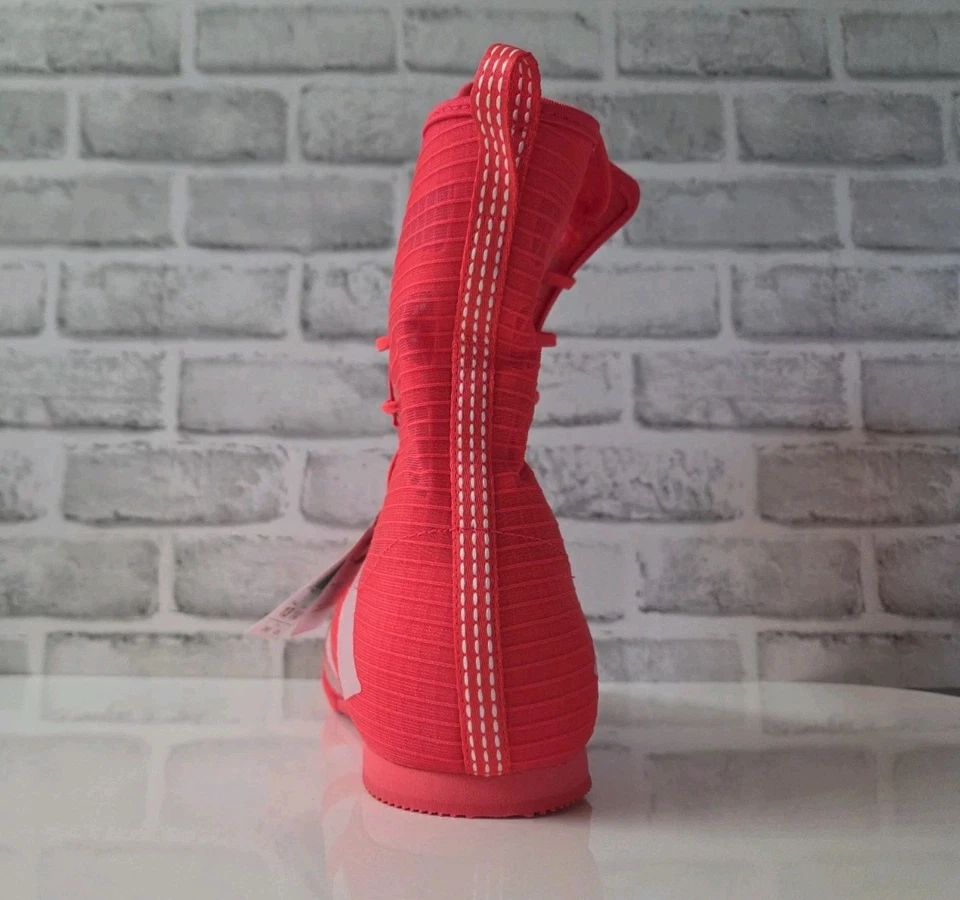 Zapatos de Boxeo Adidas Box Hog 4 Para Hombre “Rojo Lúcido” Tenis Comodidad IH2732 Talla 13 Foto 4 de 4