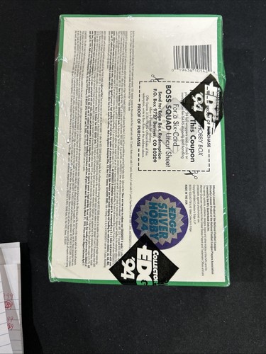 1994 Collectors Edge The Boss Squad Football Silver Hobby Box Factory Sealed *2 - Picture 7 of 7
