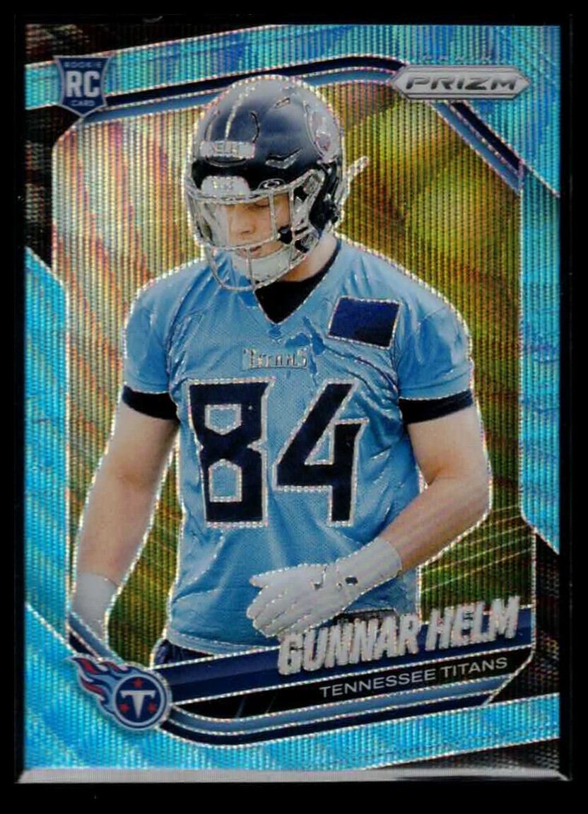 2025 Panini Prizm #359 Gunnar Helm Blue Wave #/230