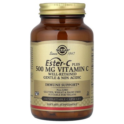 Ester-C  Plus, Vitamin C, 500 mg, 100 Vegetable Capsules