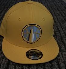 Unisex New Era Chicago Sky Logo 9FIFTY Snapback Hat Yellow NWT