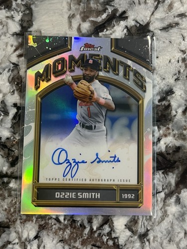 2026 Topps Finest Ozzie Smith Base (RAW)