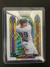 2021 Panini Prizm - Stained Glass Aaron Judge #SG-5 White Wave Prizm