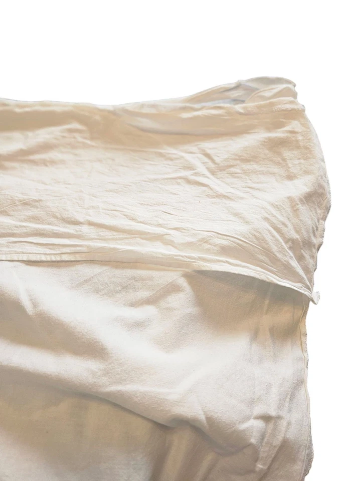 Vintage Battenburg Lace Full Size Duvet Cover Circa 1960s From Germany Button - Image 3 of 4