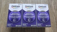 NEU 3x Centrum Vital+ Schlaf & Immunsystem 30St. PZN 19421632