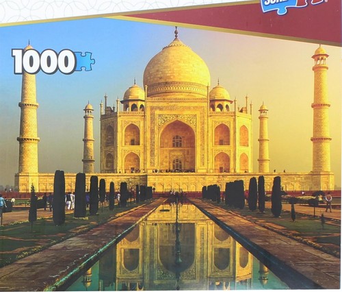 Set of 2 Keepsakes 1000 Piece Jigsaw Puzzles | Neuschwanstein Castle / Taj Mahal - Picture 4 of 7