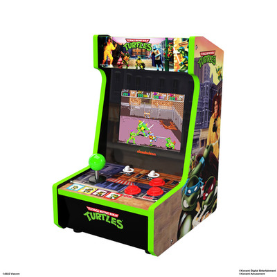 Arcade1Up Countercade Spielautomat, Teenage Mutant Ninja Turtles