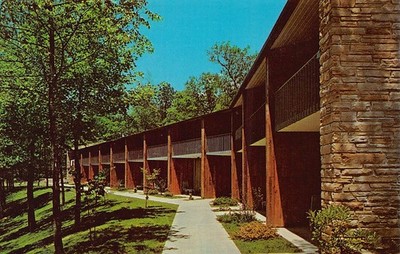 Rear View Lodge Pennyrile Forest State Resort Park Dawson Springs