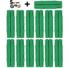 Snappy Grip Green Ergonomic Bucket Handles – 13 Pack Baker’s Dozen
