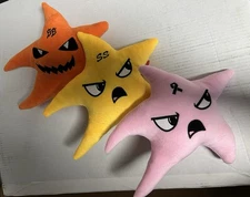 Slideshop Star Cockpit Passenger, Spooky & BCA Star Plush. Full set of 3