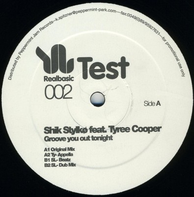 Shik Stylkø - Groove You Out Tonight (12'', TP) (Mint (M)) - 2791402258