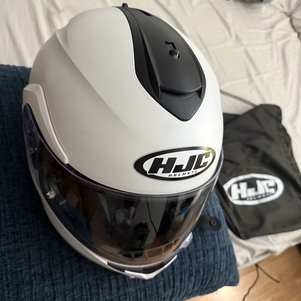 HJC C91 Modular Helmet+HJC SMART B10 Sena Bluetooth System Motorcycle Helmet M - Image 2 of 4