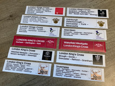 British Rail Carriage Label Replica Magnet - Eastern Region 12 Variants