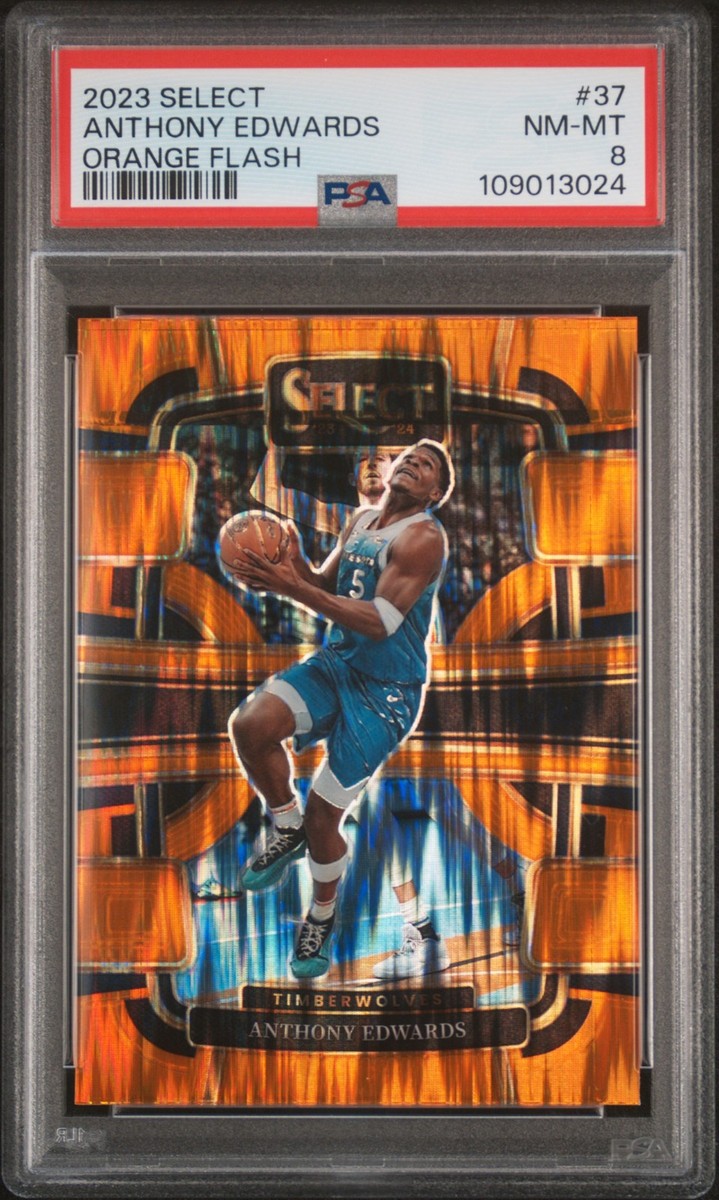 2023-24 Panini Select - Concourse Anthony Edwards #37 Orange