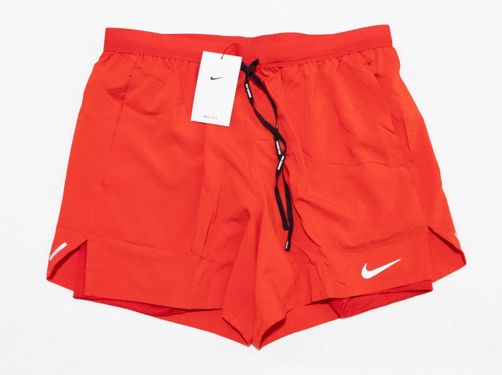 [Sz L] Nike Flex Stride 2-in-1 Brief Lined 5" Running Shorts Red CJ5467-657