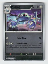 Metang 060/086 Reverse Holo Common Chaos Rising Pokemon 2026 Near Mint