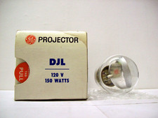 DJL Projector Projection Lamp Bulb GE 120V 150W AVG 15-HR LAMP