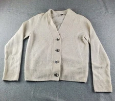 Vince Cashmere Cardigan Womens Small V Neck Sweater Lightweight Cozy Holiday 