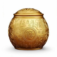 Teedose mit Deckel feuchtigkeitsbest&auml;ndig Metalldose mit Deckel langlebig