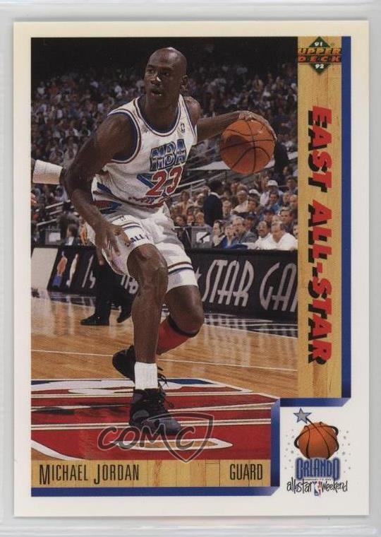 1991-92 Upper Deck All-Star Michael Jordan #452 HOF